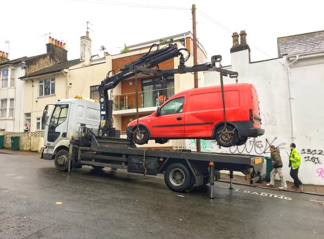Police have seized nearly half a million cars since 2019