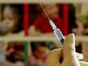 The MMR jab protects against measles, mumps and rubella