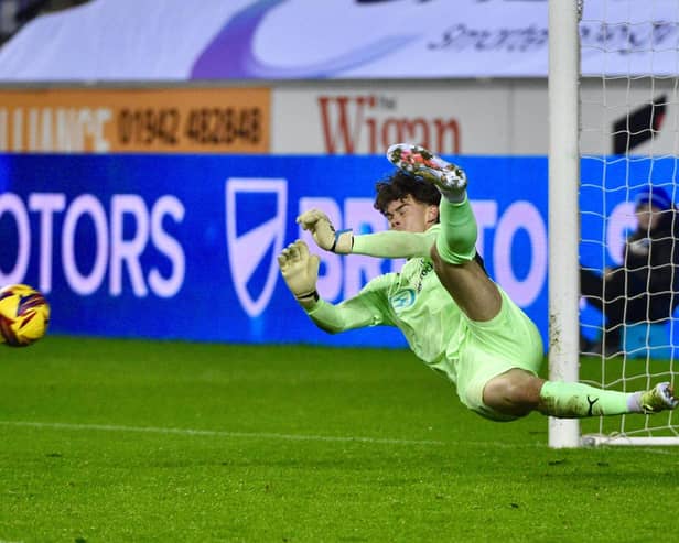 Tom Watson was Latics' hero against Nottingham Forest Under-21s by making three saves out of three in the penalty shoot-out