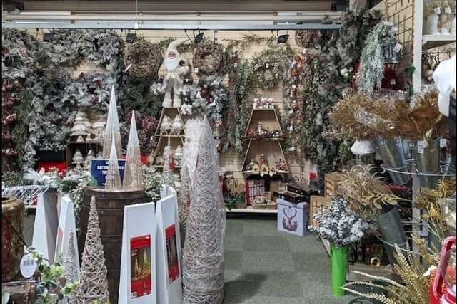On Back Lane, Appley Bridge, Golden Days Garden Centre has a variety of Christmas decorations for your home