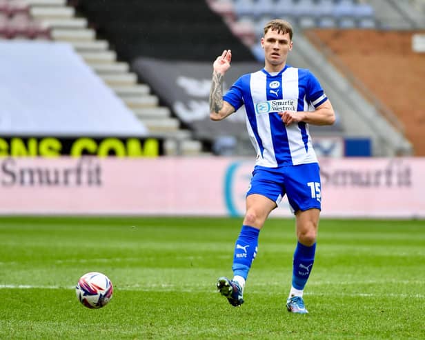 Jason Kerr was perhaps fortunate not to be sent off in the closing stages against Barnsley