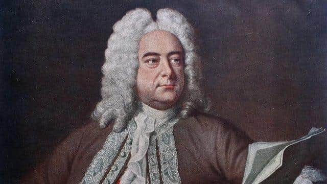 The composer George Frederick Handel