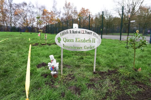 The Queen Elizabeth II Remembrance Garden