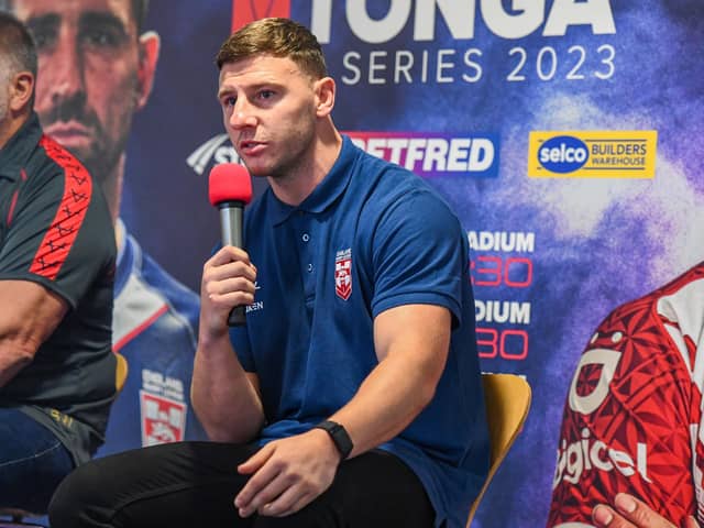 England Rugby League captain George Williams