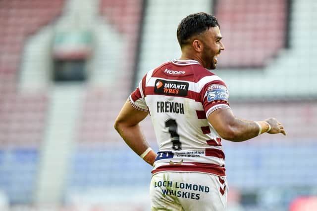 Bevan French broke a Super League record as he went over for seven tries