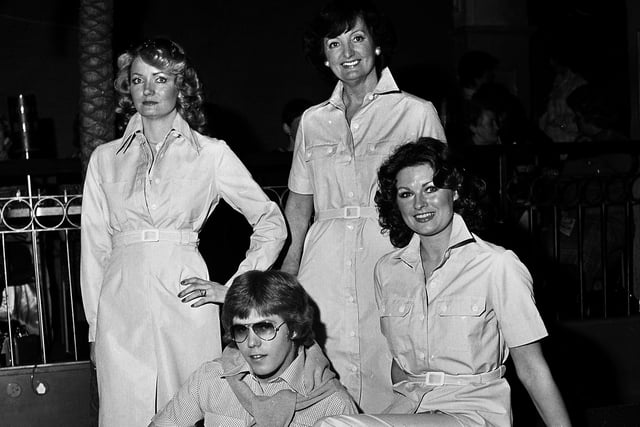 RETRO 1978 - A Spring fashion show by Debenhams staged at Tiffany's  in Wigan