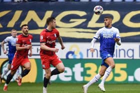 Ashley Fletcher led the line impressively against Birmingham