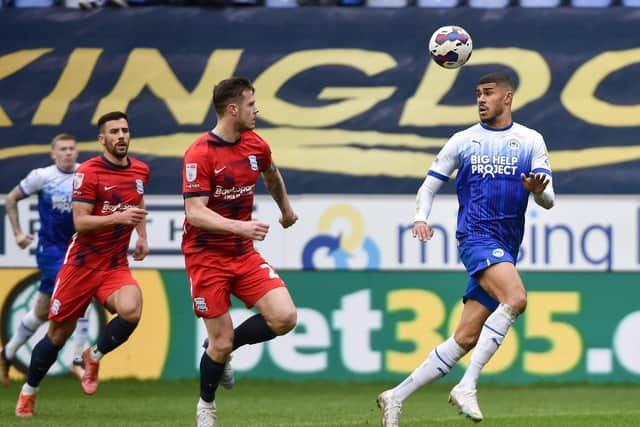 Ashley Fletcher led the line impressively against Birmingham