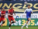 Ashley Fletcher led the line impressively against Birmingham