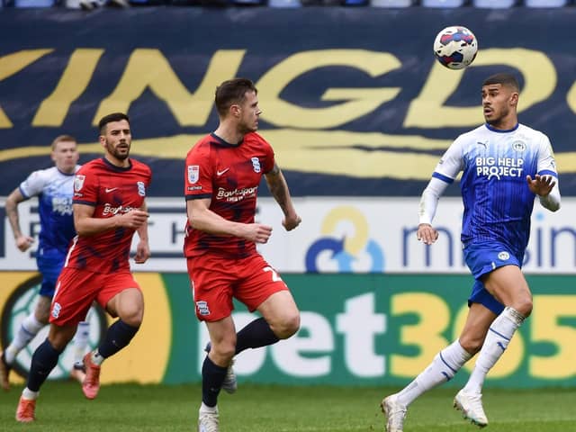 Ashley Fletcher led the line impressively against Birmingham