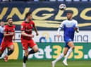 Ashley Fletcher led the line impressively against Birmingham