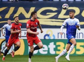 Ashley Fletcher led the line impressively against Birmingham