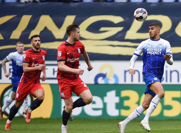 Ashley Fletcher led the line impressively against Birmingham