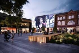 An artist's impression of part of the Galleries25 project
