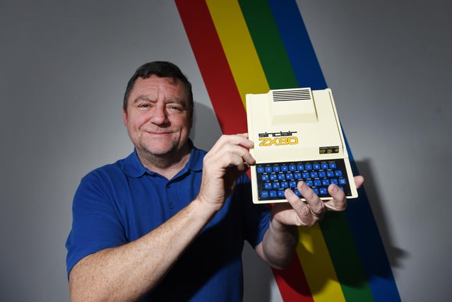 Joe Kay, director of North West Computer Museum, which is due to open soon, based at Leigh Spinners Mill, Leigh.