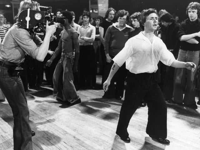 Dancers at the all-nighters at Wigan Casino are filmed in the mid 1970s.