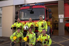 The Lytham fire crew