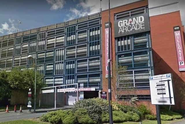 Millgate car park in Wigan