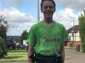 Joel Morley ready to run for Derian House.