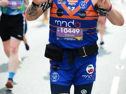Graham Berry is taking on the ultra-marathon to raise funds for the Motor Neurone Disease (MND) Association