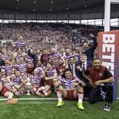 Wigan claimed their 20th Challenge Cup with a 16-14 victory over Huddersfield Giants at the Tottenham Hotspur Stadium. 
Liam Marshall's late winning try will be a moment fans will remember for years to come.