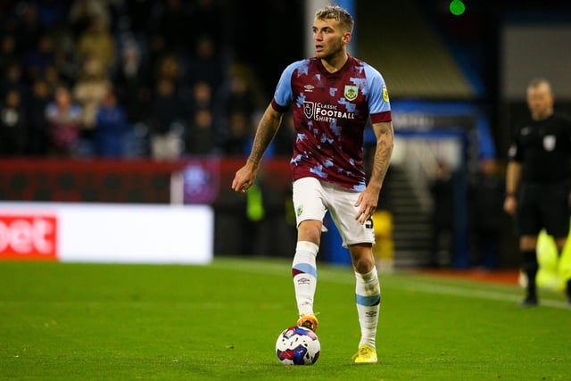 Burnley's Jordan Beyer in action

The EFL Sky Bet Championship -  Burnley v Rotherham United - Wednesday 2nd November 2022 - Turf Moor - Burnley