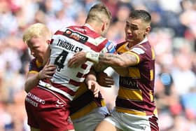 Iain Thornley won two Challenge Cups across two stints with Wigan Warriors