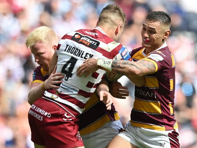 Iain Thornley won two Challenge Cups across two stints with Wigan Warriors