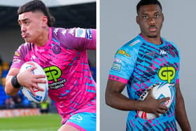 Tiaki Chan and Sam Eseh have headed out to Hull FC and Castleford Tigers on short-term loans