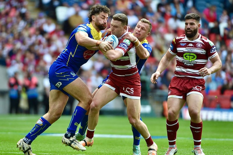 The full-back injected himself whenever possible in attack. A lively afternoon and a perfectly timed pass to assist Liam Farrell’s match-winner