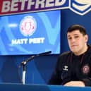 Matty Peet has praised the travelling Wigan fans