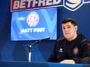 Matty Peet has praised the travelling Wigan fans