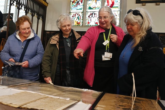 Visitors learned more about Wigan's history from the experts and displays featured at the festival