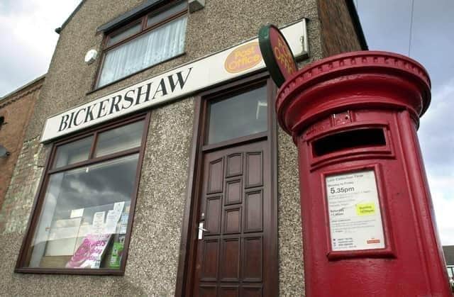 The old Bickershaw post office's days are numbered following the resignation of its postmaster