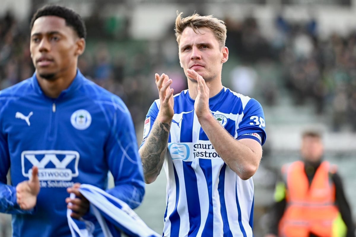 Ryan Lowe reveals the key to Wigan Athletic's stormy draw at Plymouth Argyle and explains tactical travel call