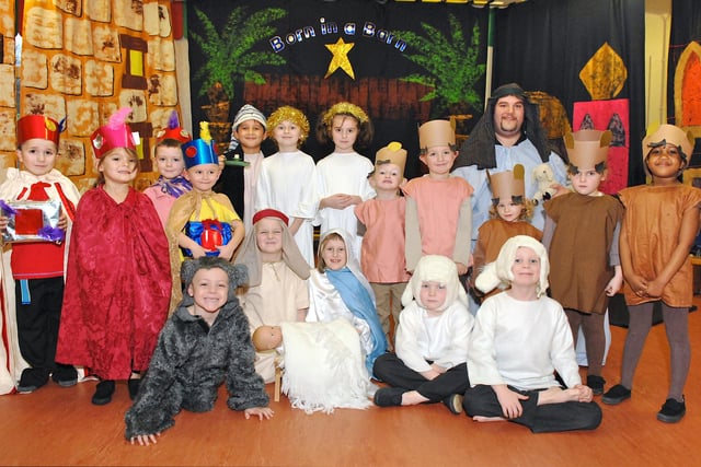 St Cuthbert's Catholic Primary School, Norley Hall - Reception, Year One and Year Two's nativity Born In A Barn - 2009
