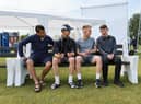 Adnan (far left) with his team-mates