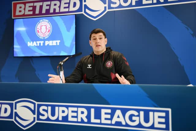 Matty Peet expects a different type of challenge in Wigan's next game
