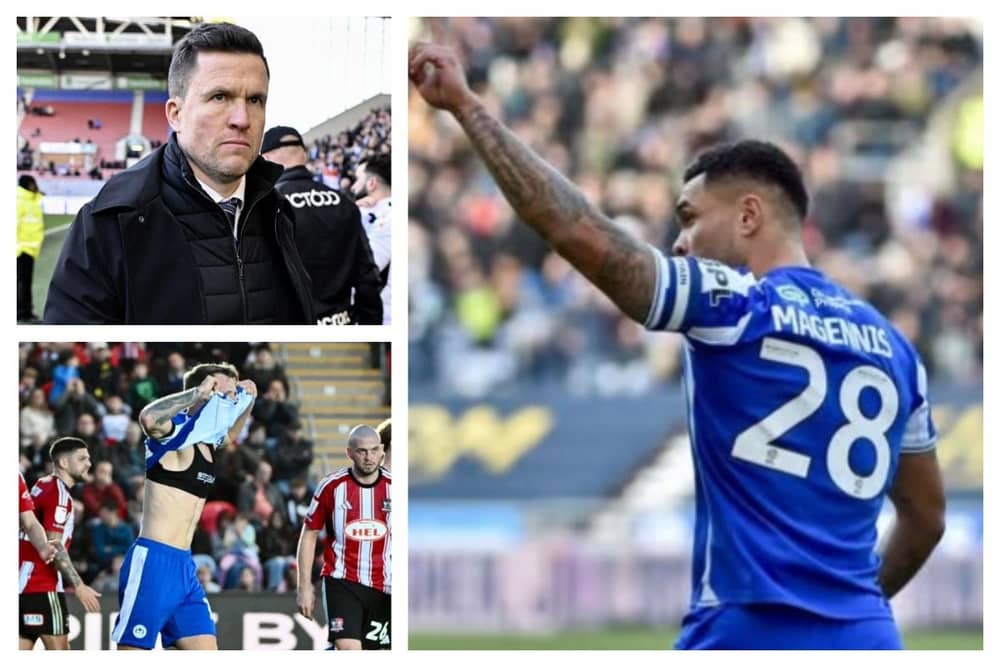 Josh Magennis will be coming up against Jason Kerr, Gary Caldwell and Latics this weekend