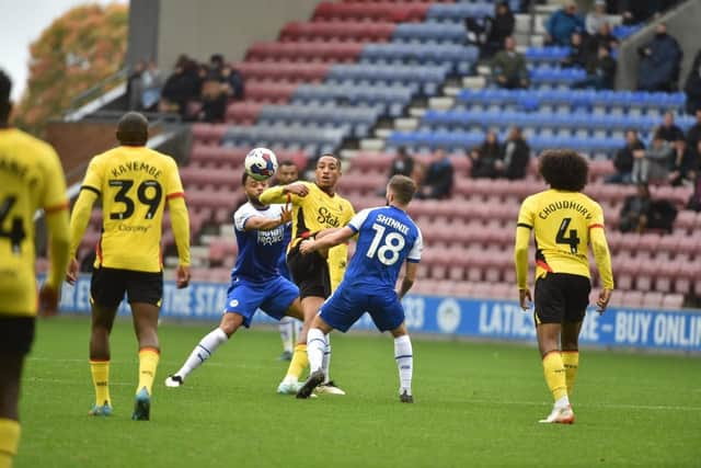 Graeme Shinnie in action against Watford