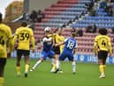 Graeme Shinnie in action against Watford