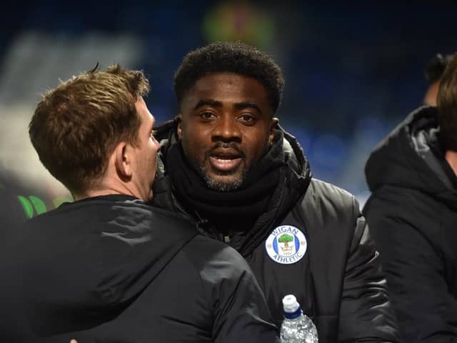 Kolo Toure watched a far more spirited Latics effort at Luton