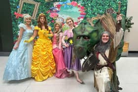 Some of the characters from the Dragon and Princesses event at the Grand Arcade last weekend