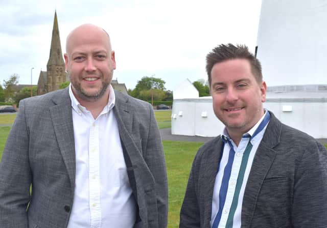 Daniel Cuffe (left) and Peter Taylor, founders of Lytham Festival