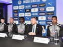 Kolo Toure, Kevin Betsy and Ashvir Johal meet the media, along with Mal Brannigan and Rob Kelly