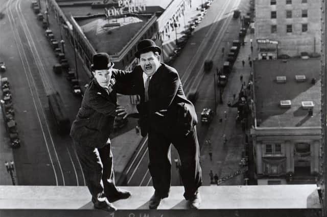 Laurel and Hardy in the 1929 short Liberty