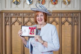 Makerfield MP Yvonne Fovargue with her CBE