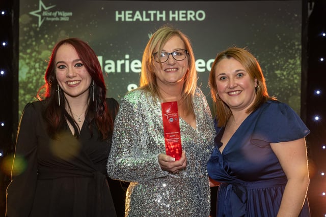 HEALTH HERO AWARD - Ellen Maxwell, Margaret Sanders and Rebecca Melling