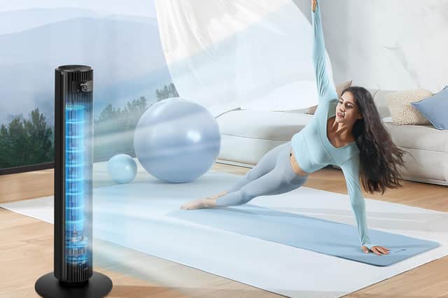 LEVOIT 42-Inch Smart Silent Tower Fan.