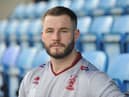WIGAN WARRIORS - RUGBY  11-02-19
Zak Hardaker, Wigan Warrior player at a press conference at Robin Park Arena, Wigan, February 2019.